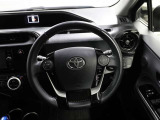 各操作スイッチなどもハンドルから手を放すことなく操作可能で安全運転に支援いたします!