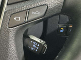 クルーズコントロール機能が付いています。 速度を設定するとアクセルを踏まなくても一定の速度で走ることができます。  高速道路ではとても便利な装置なんです。