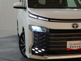 LEDヘッドライトで夜道を明るく照らしてくれるので安心♪