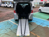車いす昇降用スロープ&電動ウィンチ