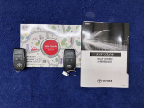 スペアキー・メンテナンスノート・取扱説明書も完備しています。車の仕様で困った場合にとても役に立ちます。