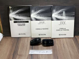 各種取扱説明書とメンテナンスノートとスマートキーが付いています。