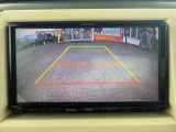 バックカメラ付きで狭い場所での駐車も安心!