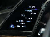 HUD(ヘッドアップディスプレイ)を装備しております。