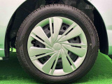 おしゃれは足元から♪純正14インチフルホイールキャップ☆安心のフロントディスクブレーキ。