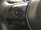 【ステアリングスイッチ】左です。ハンドルから手を離さず、運転に集中したまま手元でオーディオ操作等ができます。
