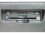 ETC車載器付きです。高速道路の料金所もスムーズに通過できます。