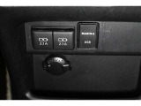USB端子ソケット装備!HDMI入力端子ソケット装備!アクセサリーDC12Vソケット装備!