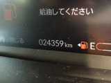 【走行距離】メーターの距離は、現在の走行距離になります。