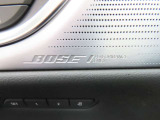 BOSEサウンドスピーカーが搭載されたお車となります。