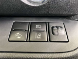 ヘッドライト光軸上下調整機能付き車両です。各種スイッチ部