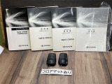 取扱い説明書もしっかり付いてます。中古車ですので、意外とない車も多いんですよ。