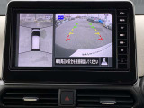 車の上から見下ろしたような360度見えるアラウンドビューモニター搭載してます!狭い駐車場や暗い場所でも安心して駐車出来ます!