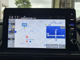 ナビが装備されてますので初めて訪れる場所でも迷わずに目的地に到着できますね。