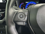 ステアリングスイッチ装備!運転しながら手元でオーディオの操作などができます。