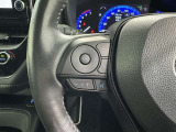 ステアリングスイッチ装備!運転しながら手元でオーディオの操作などができます。