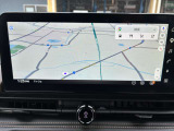 ナビは12.3インチの大画面で表示され非常に見やすくなっています。