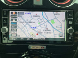 日産純正MM317D-Wのナビゲーションです。もう道に迷うことも無いかも?是非、遠出や旅行へ!