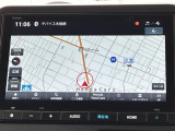 ホンダ純正メモリーナビ付きなので、迷わず目的地まで安心。