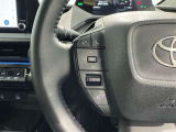 ステアリングスイッチ装備!運転しながら手元でオーディオの操作などができます。