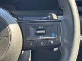 ハンドルの右側にはプロパイロットシステムのスイッチが付いているので、高速道路の運転が楽になりますよ!左側のオーディオ操作のスイッチにて音量調整等をナビを直接触ることなく操作ができます。