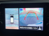 【アラウンドビューモニター】専用のカメラにより、上から見下ろしたような視点で360度クルマの周囲を確認することができます☆死角部分も確認しやすく、狭い場所での切り返しや駐車もスムーズに行えます。