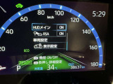 道路標識をディスプレイ確認できる【ロードサインアシスト】で見落とし防止をサポートします。
