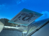 次回の車検日になります。こちらのステッカーをご確認ください。