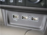 ◆USBチャージャー◆使いやすい場所に装備されています。