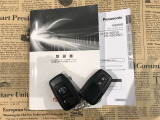 キーを取り出さずにドアを施錠&解錠。クルマの始動も可能です。