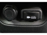 ■AC100V電源■ 車の中で、コンセントが使えます。便利ですね。