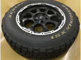 【215/70R16】スタットレスマッドタイヤを積込しています