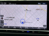 ホンダ純正メモリーナビ付きなので、迷わず目的地まで安心。