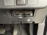 ETC車載器付きです。高速道路の料金所もスムーズに通過できます。