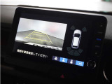◆リアワイドカメラシステム◆3種類の表示で後方確認をサポート♪セレクトレバーを「R」の位置に入れるとカメラ画像に切り替え。ノーマルビューでは従来のリアカメラと同様の標準的なビューで表示します!