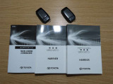 取扱説明書や保証書・整備手帳など、しっかり揃っております。