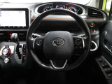 各操作スイッチなどもハンドルから手を放すことなく操作可能で安全運転に支援いたします!