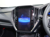 大型かつ高精細のディスプレイにナビをはじめ、車両やエアコンの設定、SUBARU STARLINK、ラジオやTVなど様々な機能を内蔵しています!音楽はUSBまたはBT接続したオーディオプレーヤーなどを再生可能です!!