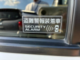 盗難警報装着車両です☆
