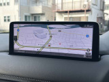 10.25インチセンターディスプレイ 画像はナビゲーション画面です。