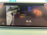死角になる左サイドを確認できるカメラが付いております。