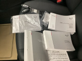 取扱説明書やメンテナンスノートもそろっています。