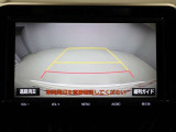 バックモニター装着車は後退時の強い味方です♪車庫入れや縦列駐車の際、後退操作の参考になるガイドラインをナビ画面に表示します。