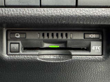 ETC車載器付きです。高速道路の料金所もスムーズに通過できます。