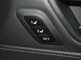 運転席のパワーシートは2名様分までメモリー機能付きです。