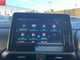 メニューを開いていただくと緑はオーディオ機能で青はナビゲーション機能とわかりやすくなっております。