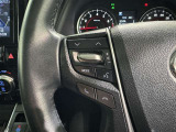 ステアリングスイッチ装備!運転しながら手元でオーディオの操作などができます。