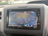 バックカメラ装備。駐車が苦手な方には欠かせません。