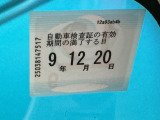 次回の車検日になります。こちらのステッカーをご確認ください。