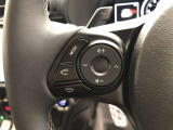 【ステアリングスイッチ】左です。ハンドルから手を離さず、運転に集中したまま手元でオーディオ操作等ができます。